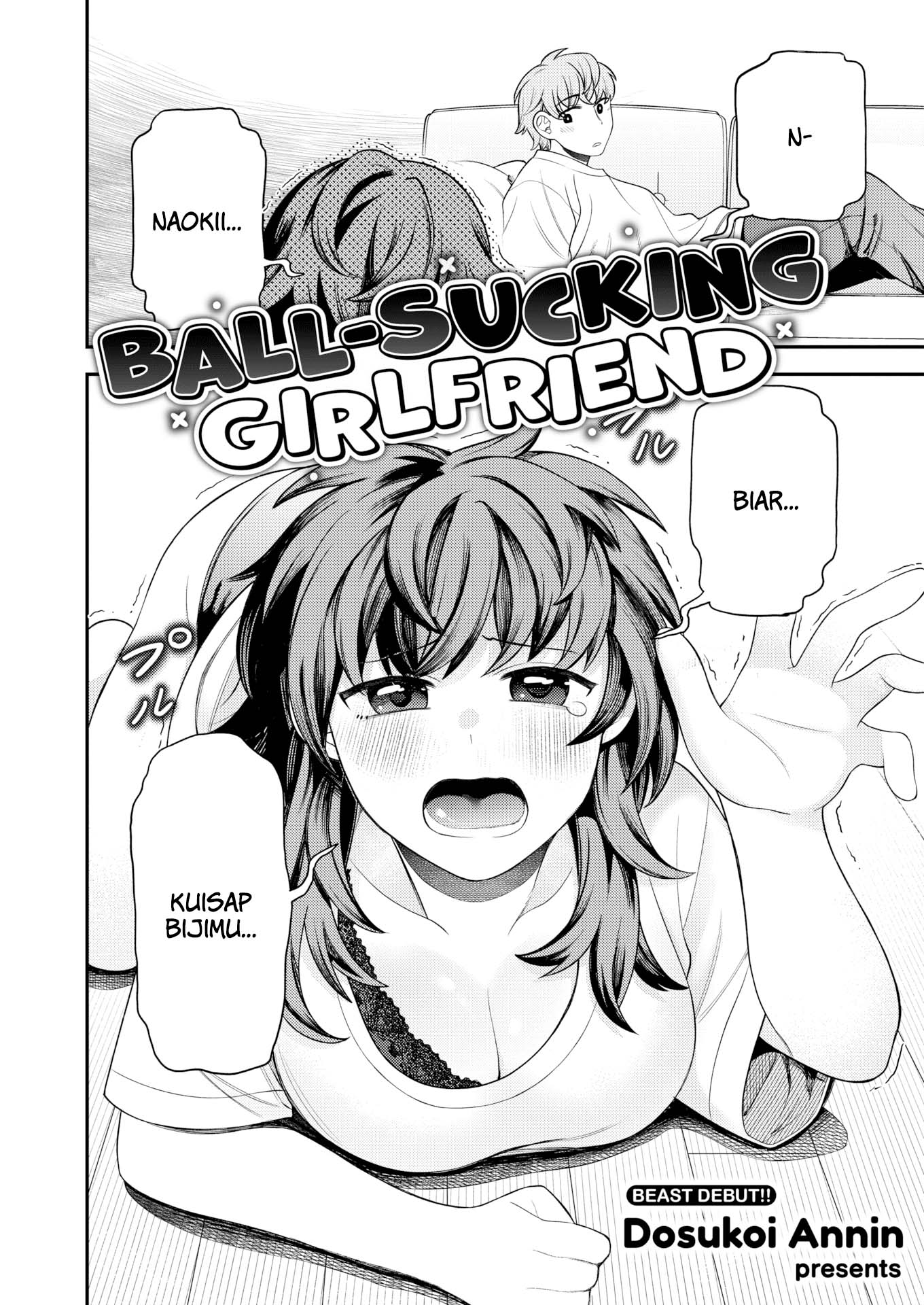Ball-Sucking Girlfriend